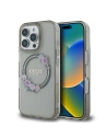 Kup Případ Guess GUHMP16LHFWFCK Apple iPhone 16 Pro tvrdý kryt IML Květy Věnec MagSafe černý - GUE3554 - {ean13} - Sklep Home Screen