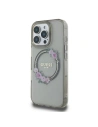 Kup Případ Guess GUHMP16LHFWFCK Apple iPhone 16 Pro tvrdý kryt IML Květy Věnec MagSafe černý - GUE3554 - {ean13} - Sklep Home Screen