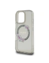 Buy Case Guess GUHMP16LHFWFCK Apple iPhone 16 Pro hardcase IML Flowers Wreath MagSafe black - GUE3554 - {ean13} - Home Screen Store Europe