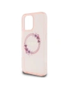 Buy Case Guess GUHMP16LHFWFCP Apple iPhone 16 Pro hardcase IML Flowers Wreath MagSafe pink - GUE3555 - {ean13} - Home Screen Store Europe