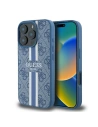 Case Guess GUHMP16LP4RPSB Apple iPhone 16 Pro hardcase 4G Printed Stripes MagSafe blue - iPhone 16 Pro - Guess