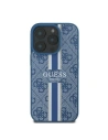Buy Case Guess GUHMP16LP4RPSB Apple iPhone 16 Pro hardcase 4G Printed Stripes MagSafe blue - GUE3556 - {ean13} - Home Screen Store Europe