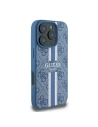 Kup Případ Guess GUHMP16LP4RPSB Apple iPhone 16 Pro tvrdý obal 4G Tisknuté pruhy MagSafe modrý - GUE3556 - {ean13} - Sklep Home Screen