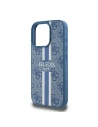 Buy Case Guess GUHMP16LP4RPSB Apple iPhone 16 Pro hardcase 4G Printed Stripes MagSafe blue - GUE3556 - {ean13} - Home Screen Store Europe