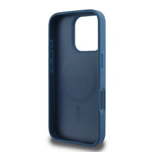 Buy Case Guess GUHMP16LP4RPSB Apple iPhone 16 Pro hardcase 4G Printed Stripes MagSafe blue - GUE3556 - {ean13} - Home Screen Store Europe