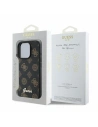 Buy Case Guess GUHMP16LPGPYSK Apple iPhone 16 Pro hardcase Peony Script MagSafe black - GUE3558 - {ean13} - Home Screen Store Europe