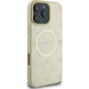 Kup Případ Guess GUHMP16LPSAPSMED Apple iPhone 16 Pro hardcase Saffiano Peony Classic Logo MagSafe zlatý - GUE3561 - {ean13} - Sklep Home Screen