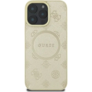 Kup Případ Guess GUHMP16LPSAPSMED Apple iPhone 16 Pro hardcase Saffiano Peony Classic Logo MagSafe zlatý - GUE3561 - {ean13} - Sklep Home Screen