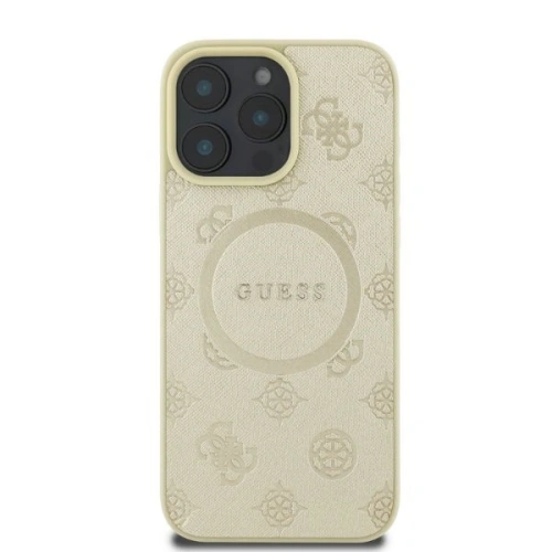 Kup Případ Guess GUHMP16LPSAPSMED Apple iPhone 16 Pro hardcase Saffiano Peony Classic Logo MagSafe zlatý - GUE3561 - {ean13} - Sklep Home Screen