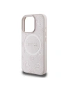 Kup Eset Guess GUHMP16LPSAPSMEP Apple iPhone 16 Pro keménytok Saffiano Peony Classic Logo MagSafe rózsaszín - GUE3563 - {ean13} - Sklep Home Screen