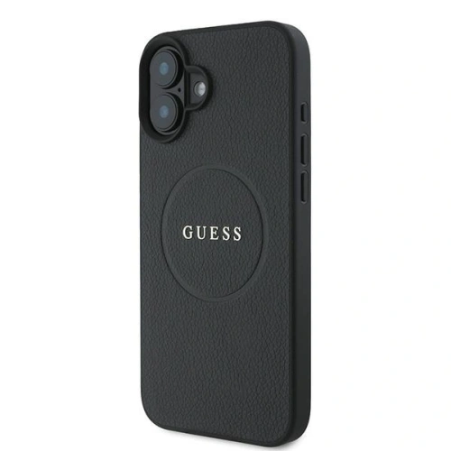 Kup Fall Guess GUHMP16MPGHSMMK Apple iPhone 16 Plus Hardcase Geprägter Ring MagSafe schwarz - GUE3564 - {ean13} - Sklep Home Screen