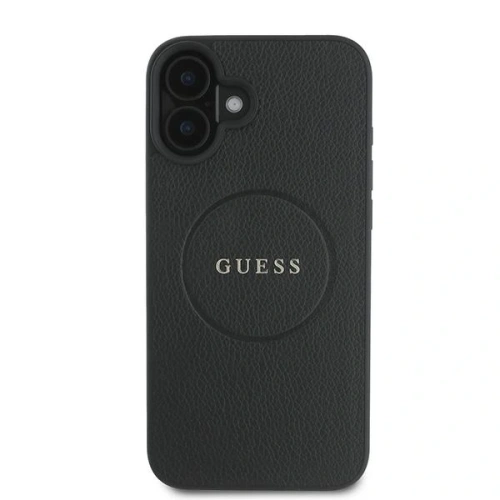 Kup Fall Guess GUHMP16MPGHSMMK Apple iPhone 16 Plus Hardcase Geprägter Ring MagSafe schwarz - GUE3564 - {ean13} - Sklep Home Screen