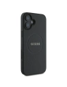 Kup Caz Guess GUHMP16MPGHSMMK Apple iPhone 16 Plus carcasă tare cu textură Ring MagSafe neagră - GUE3564 - {ean13} - Sklep Home Screen