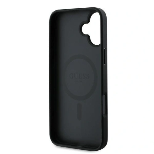 Kup Fall Guess GUHMP16MPGHSMMK Apple iPhone 16 Plus Hardcase Geprägter Ring MagSafe schwarz - GUE3564 - {ean13} - Sklep Home Screen