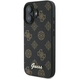 Kup Caz Guess GUHMP16MPGPYSK Apple iPhone 16 Plus hardcase PU Peony Script MagSafe negru - GUE3566 - {ean13} - Sklep Home Screen