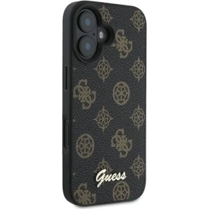 Kup Caz Guess GUHMP16MPGPYSK Apple iPhone 16 Plus hardcase PU Peony Script MagSafe negru - GUE3566 - {ean13} - Sklep Home Screen