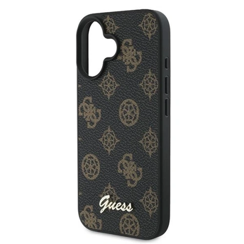 Kup Eset Guess GUHMP16MPGPYSK Apple iPhone 16 Plus kemény tok PU Peony Script MagSafe fekete - GUE3566 - {ean13} - Sklep Home Screen