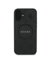 Kup Fall Guess GUHMP16MPSAPSMEK Apple iPhone 16 Plus Hardcase Saffiano Peony Classic Logo MagSafe schwarz - GUE3567 - {ean13} - Sklep Home Screen
