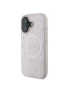 Kup Caz Guess GUHMP16MPSAPSMEP Apple iPhone 16 Plus hardcase Saffiano Peony Classic Logo MagSafe roz - GUE3568 - {ean13} - Sklep Home Screen