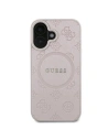 Kup Caz Guess GUHMP16MPSAPSMEP Apple iPhone 16 Plus hardcase Saffiano Peony Classic Logo MagSafe roz - GUE3568 - {ean13} - Sklep Home Screen