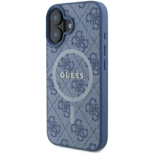 Kup Etui Guess GUHMP16SG4GFRB Apple iPhone 16 hardcase 4G Ring Classic Logo MagSafe niebieski - GUE3569 - {ean13} - Sklep Home Screen