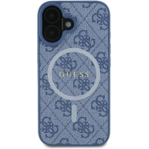 Kup Etui Guess GUHMP16SG4GFRB Apple iPhone 16 hardcase 4G Ring Classic Logo MagSafe niebieski - GUE3569 - {ean13} - Sklep Home Screen