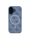 Kup Případ Guess GUHMP16SG4GFRB Apple iPhone 16 hardcase 4G Ring Classic Logo MagSafe modrý - GUE3569 - {ean13} - Sklep Home Screen