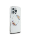 Buy Case Guess GUHMP16SHFWFCT Apple iPhone 16 hardcase IML Flowers Wreath MagSafe transparent - GUE3570 - {ean13} - Home Screen Store Europe