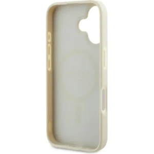 Kup Etui Guess GUHMP16SPGHSMME Apple iPhone 16 hardcase Grained Ring MagSafe beżowy - GUE3571 - {ean13} - Sklep Home Screen