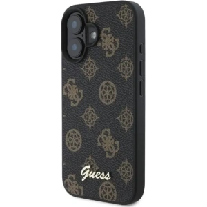 Kup Etui Guess GUHMP16SPGPYSK Apple iPhone 16 hardcase Peony Script MagSafe czarny - GUE3572 - {ean13} - Sklep Home Screen