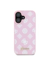 Buy Case Guess GUHMP16SPGPYSP Apple iPhone 16 hardcase Peony Script MagSafe pink - GUE3573 - {ean13} - Home Screen Store Europe
