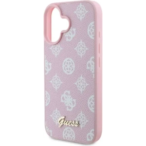 Kup Etui Guess GUHMP16SPGPYSP Apple iPhone 16 hardcase Peony Script MagSafe różowy - GUE3573 - {ean13} - Sklep Home Screen