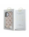 Buy Case Guess GUHMP16SPGPYSW Apple iPhone 16 hardcase Peony Script MagSafe brown - GUE3574 - {ean13} - Home Screen Store Europe