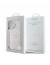Kup Případ Guess GUHMP16SPSAPSMEP Apple iPhone 16 tvrdý obal Saffiano Peony Classic Logo MagSafe růžový - GUE3576 - {ean13} - Sklep Home Screen