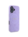 Buy Case Guess GUHMP16SPSAPSMEU Apple iPhone 16 hardcase Saffiano Peony Classic Logo MagSafe purple - GUE3577 - {ean13} - Home Screen Store Europe