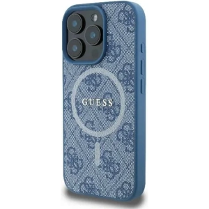 Kup Případ Guess GUHMP16XG4GFRB Apple iPhone 16 Pro Max hardcase 4G Ring Classic Logo MagSafe modrý - GUE3578 - {ean13} - Sklep Home Screen