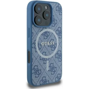 Kup Případ Guess GUHMP16XG4GFRB Apple iPhone 16 Pro Max hardcase 4G Ring Classic Logo MagSafe modrý - GUE3578 - {ean13} - Sklep Home Screen