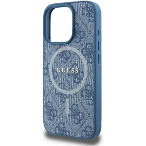 Buy Case Guess GUHMP16XG4GFRB Apple iPhone 16 Pro Max hardcase 4G Ring Classic Logo MagSafe blue - GUE3578 - {ean13} - Home Screen Store Europe
