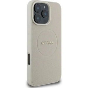 Kup Etui Guess GUHMP16XPGHSMME Apple iPhone 16 Pro Max hardcase Grained Ring MagSafe beżowy - GUE3580 - {ean13} - Sklep Home Screen
