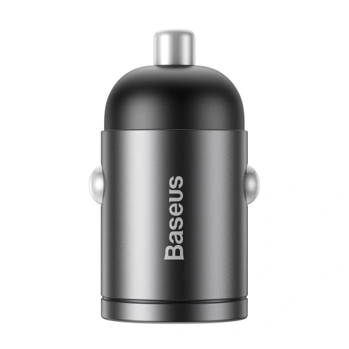 Kup Mini nabíječka do auta Baseus Tiny Star USB-C, QC 4.0+, PD, 30W (šedá) - BSU962GRY - {ean13} - Sklep Home Screen