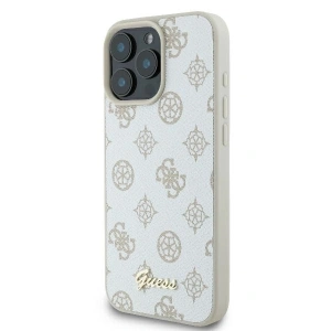 Kup Etui Guess GUHMP16XPGPYSH Apple iPhone 16 Pro Max hardcase Peony Script Logo MagSafe biały - GUE3582 - {ean13} - Sklep Home Screen