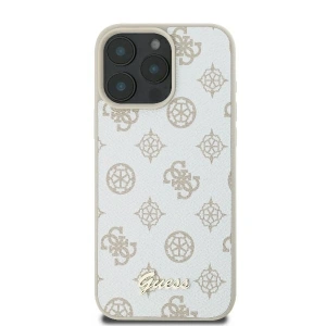 Kup Etui Guess GUHMP16XPGPYSH Apple iPhone 16 Pro Max hardcase Peony Script Logo MagSafe biały - GUE3582 - {ean13} - Sklep Home Screen