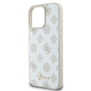 Kup Etui Guess GUHMP16XPGPYSH Apple iPhone 16 Pro Max hardcase Peony Script Logo MagSafe biały - GUE3582 - {ean13} - Sklep Home Screen