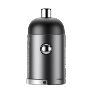 Kup Mini ładowarka samochodowa Baseus Tiny Star USB-C, QC 4.0+, PD, 30W (szara) - BSU962GRY - {ean13} - Sklep Home Screen
