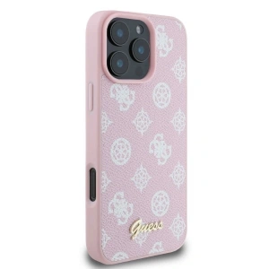 Kup Etui Guess GUHMP16XPGPYSP Apple iPhone 16 Pro Max hardcase Peony Script MagSafe różowy - GUE3584 - {ean13} - Sklep Home Screen