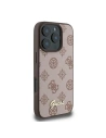 Buy Case Guess GUHMP16XPGPYSW Apple iPhone 16 Pro Max hardcase Peony Script MagSafe brown - GUE3585 - {ean13} - Home Screen Store Europe