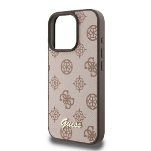 Kup Etui Guess GUHMP16XPGPYSW Apple iPhone 16 Pro Max hardcase Peony Script MagSafe brązowy - GUE3585 - {ean13} - Sklep Home Screen