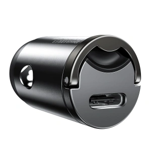 Kup Mini ładowarka samochodowa Baseus Tiny Star USB-C, QC 4.0+, PD, 30W (szara) - BSU962GRY - {ean13} - Sklep Home Screen