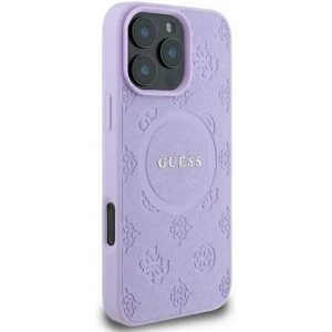 Kup Případ Guess GUHMP16XPSAPSMEU Apple iPhone 16 Pro Max tvrdý obal Saffiano Peony Classic Logo MagSafe fialový - GUE3590 - {ean13} - Sklep Home Screen