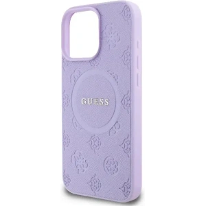Kup Případ Guess GUHMP16XPSAPSMEU Apple iPhone 16 Pro Max tvrdý obal Saffiano Peony Classic Logo MagSafe fialový - GUE3590 - {ean13} - Sklep Home Screen